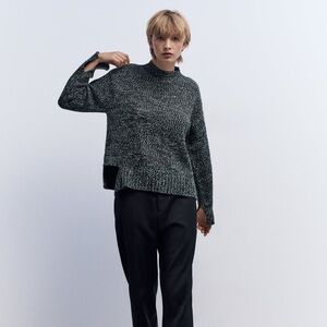 Zara Slit Hem Sweater